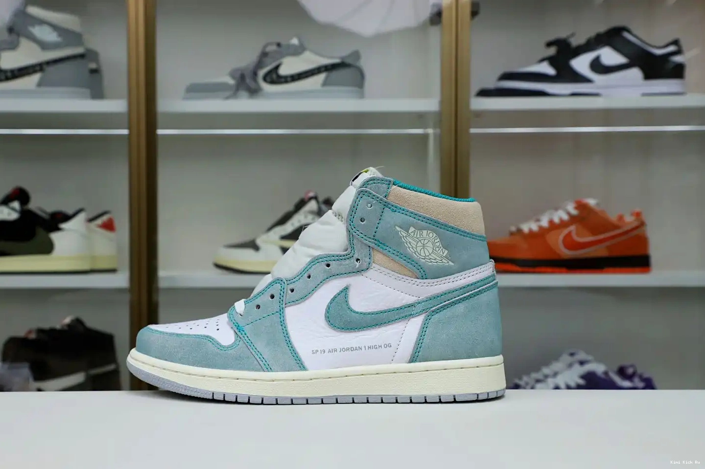 OG JORDAN 1 Kimikick 'TURBO HIGH GREEN' AIR RETRO 0810